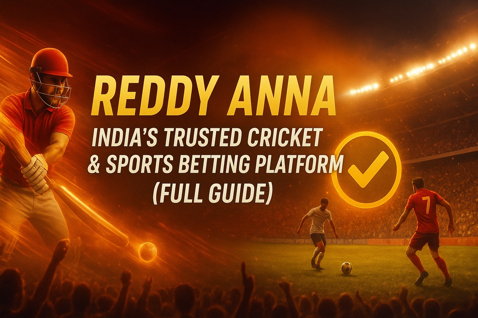 Read more about the article Reddy Anna – India’s Trusted Cricket & Sports Betting Platform (Full Guide)