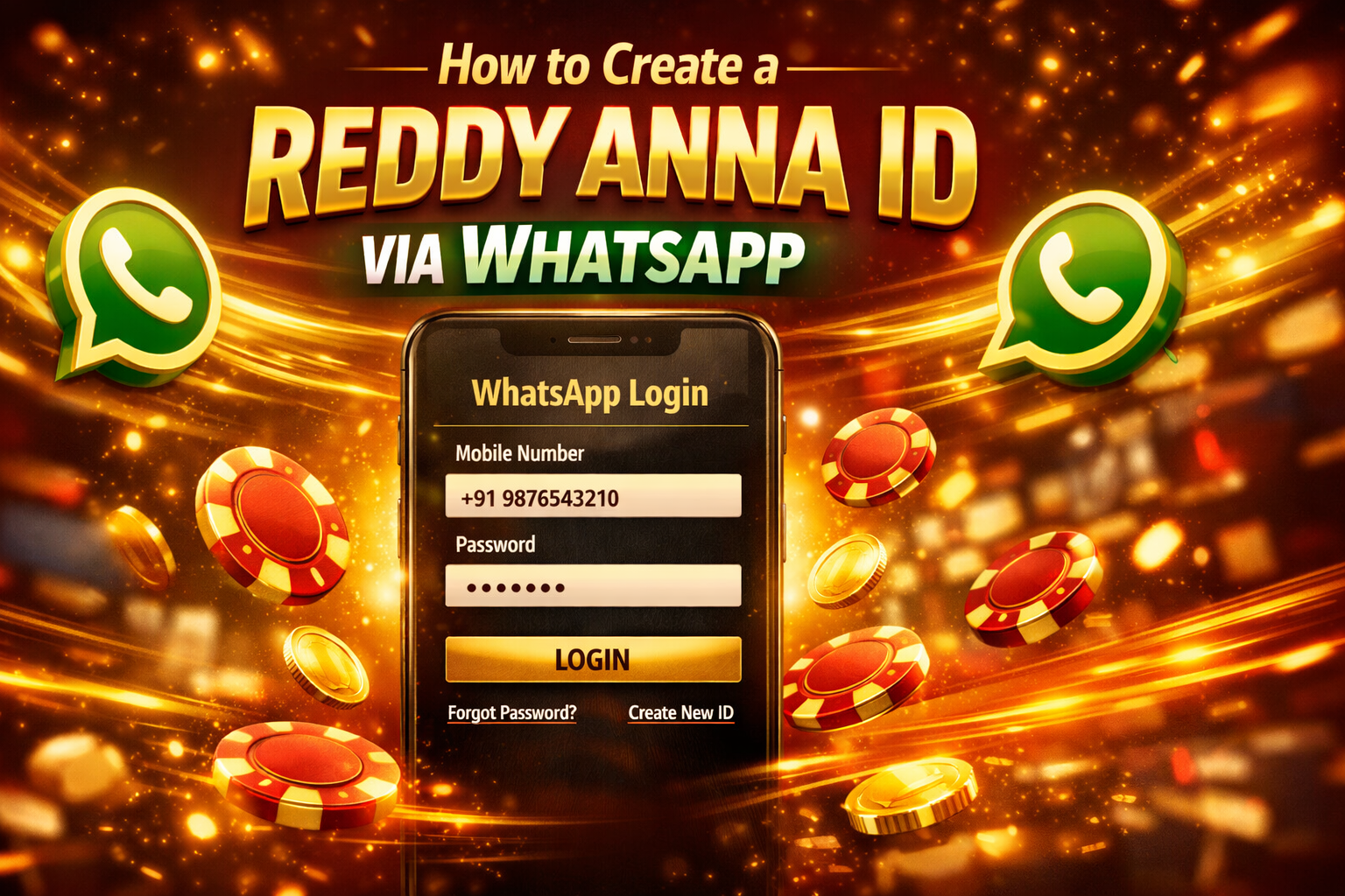 Read more about the article How to Create a Reddy Anna ID via WhatsApp