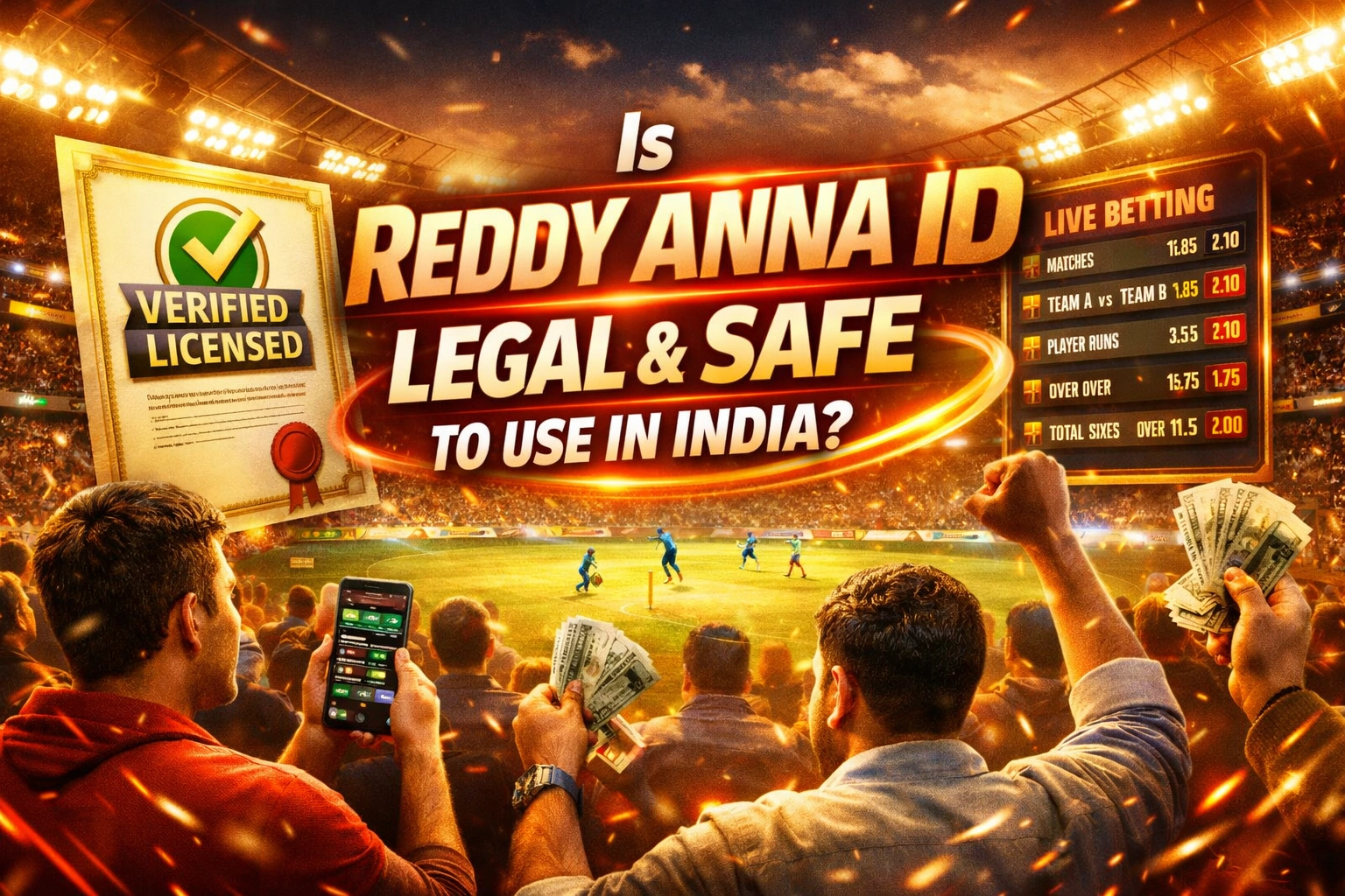Read more about the article Is Reddy Anna ID Legal & Safe to Use in India?
