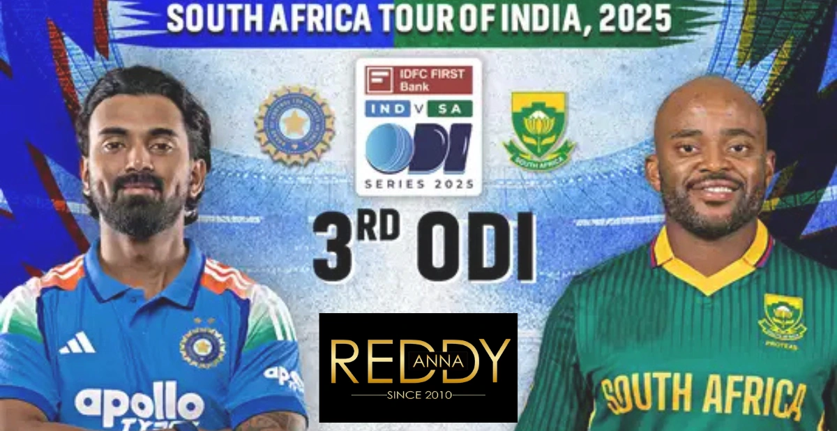 Read more about the article Reddy Anna Cricket Betting – Ready to Bet on IND vs SA 3rd ODI?