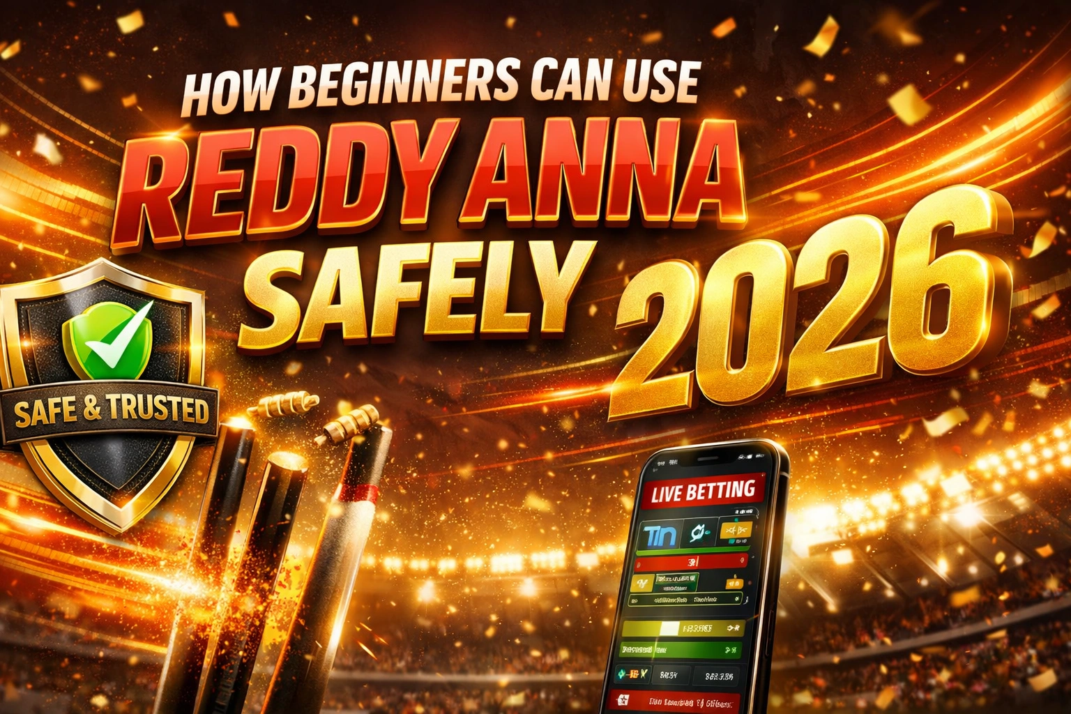 Read more about the article How Beginners Can Use Reddy Anna Safely