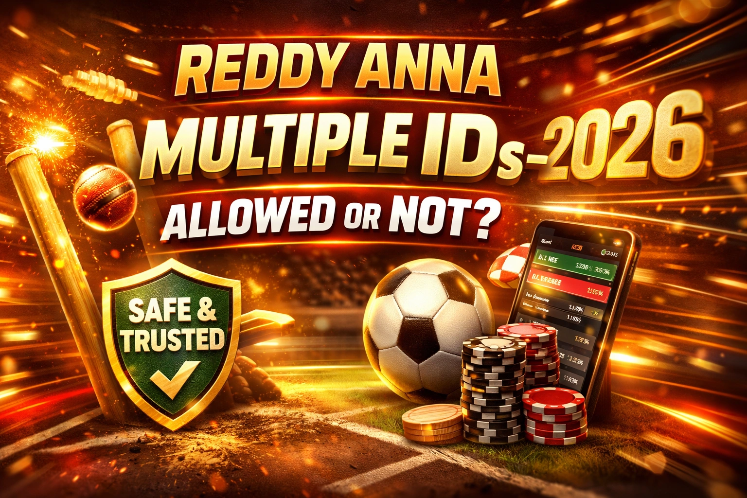 Read more about the article Reddy Anna Multiple IDs – Allowed or Not?