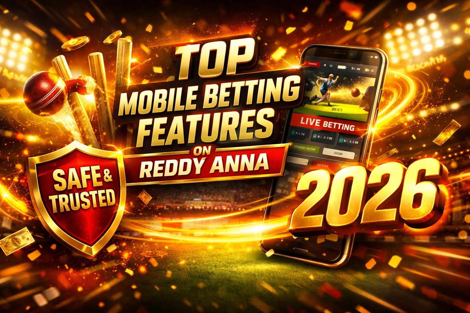 Top Mobile Betting Features on Reddy Anna