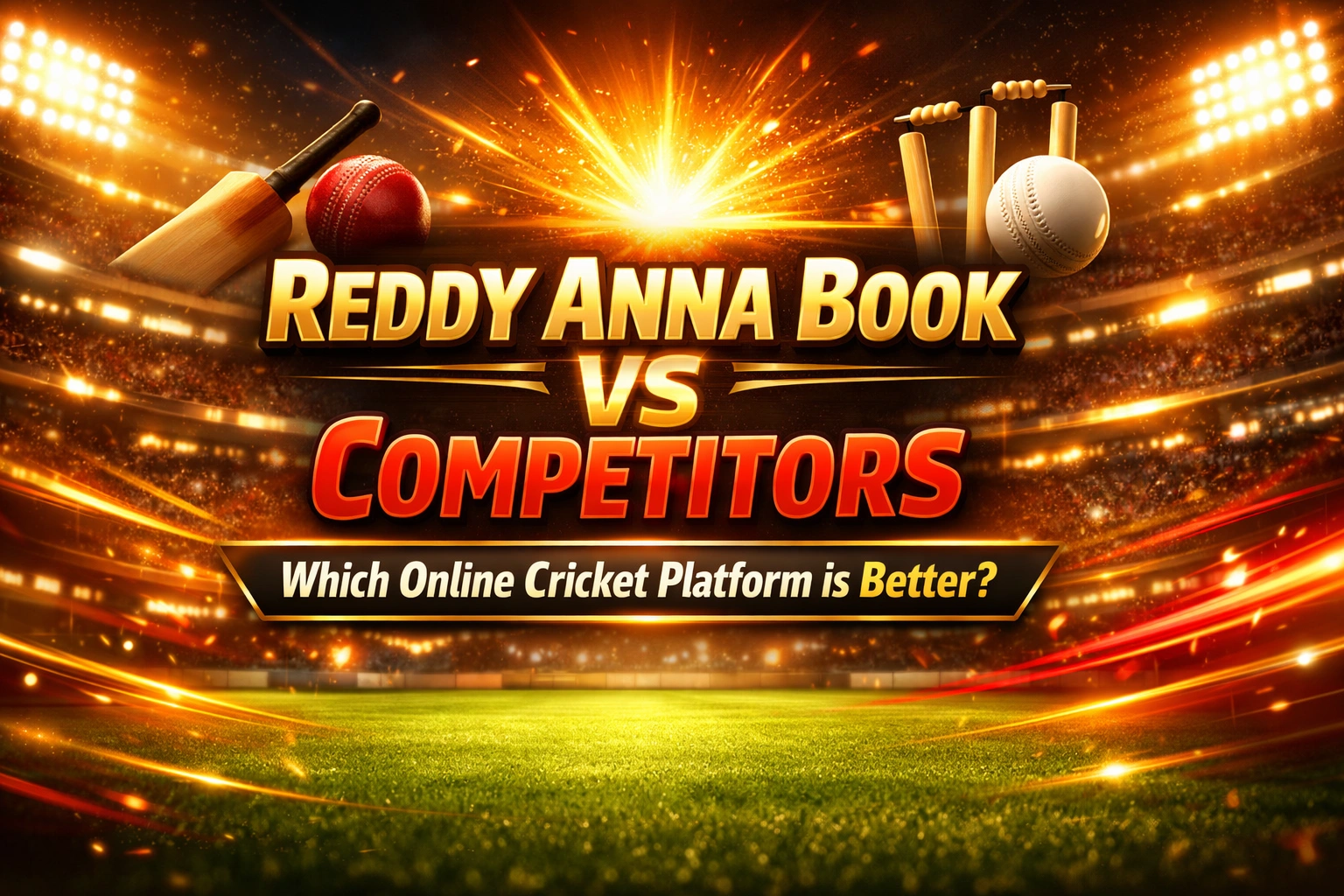 Read more about the article Reddy Anna Book vs Competitors: Which Online Cricket Platform is Better?