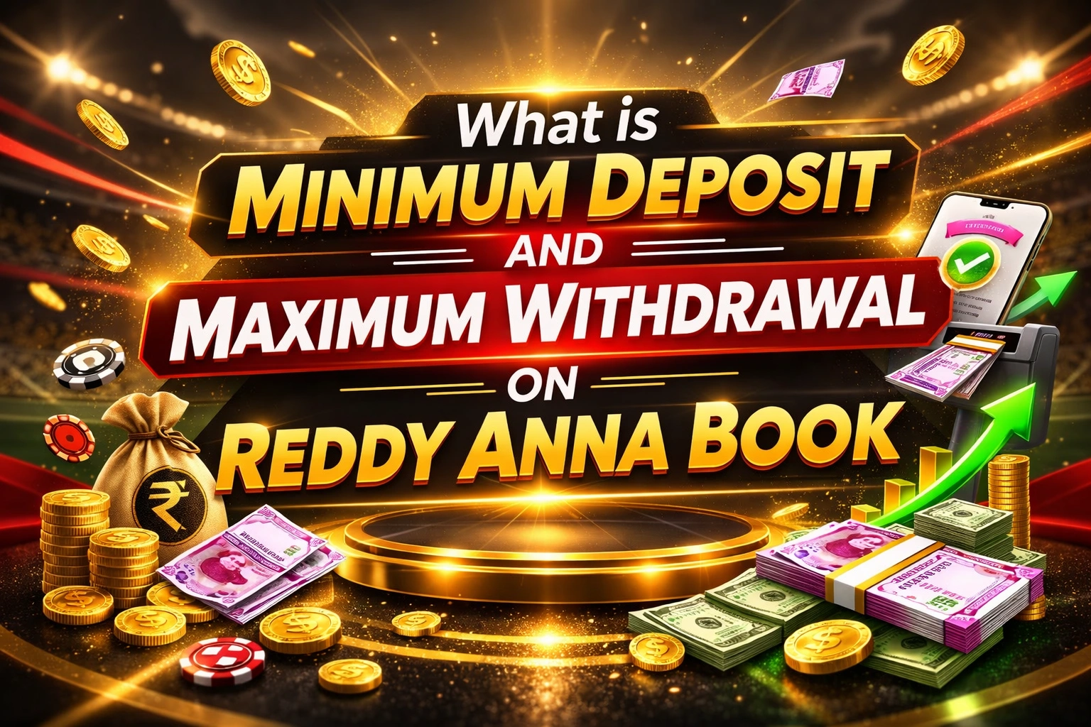 Read more about the article What is Minimum Deposit and Maximum Withdrawal on Reddy Anna Book