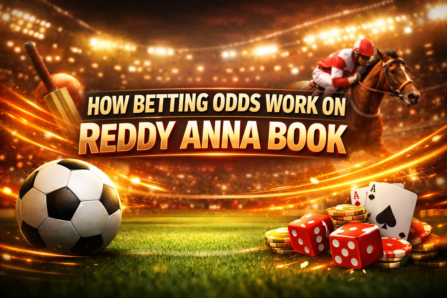 Read more about the article How Betting Odds Work on Reddy Anna Book