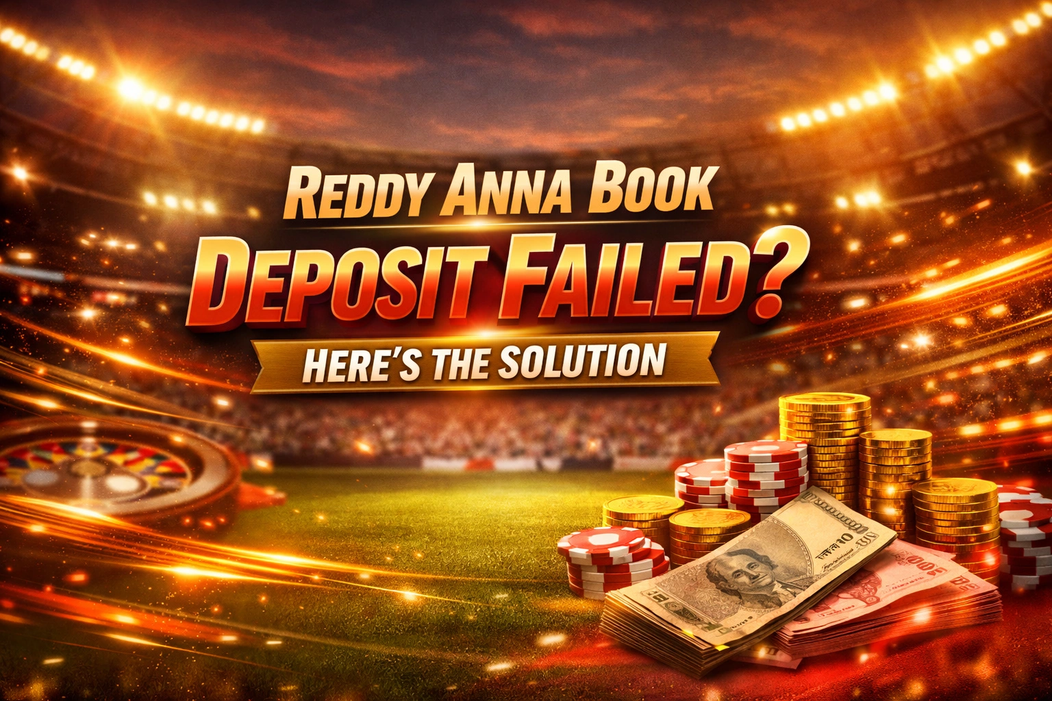 Reddy Anna Book Deposit Failed Here’s the Solution
