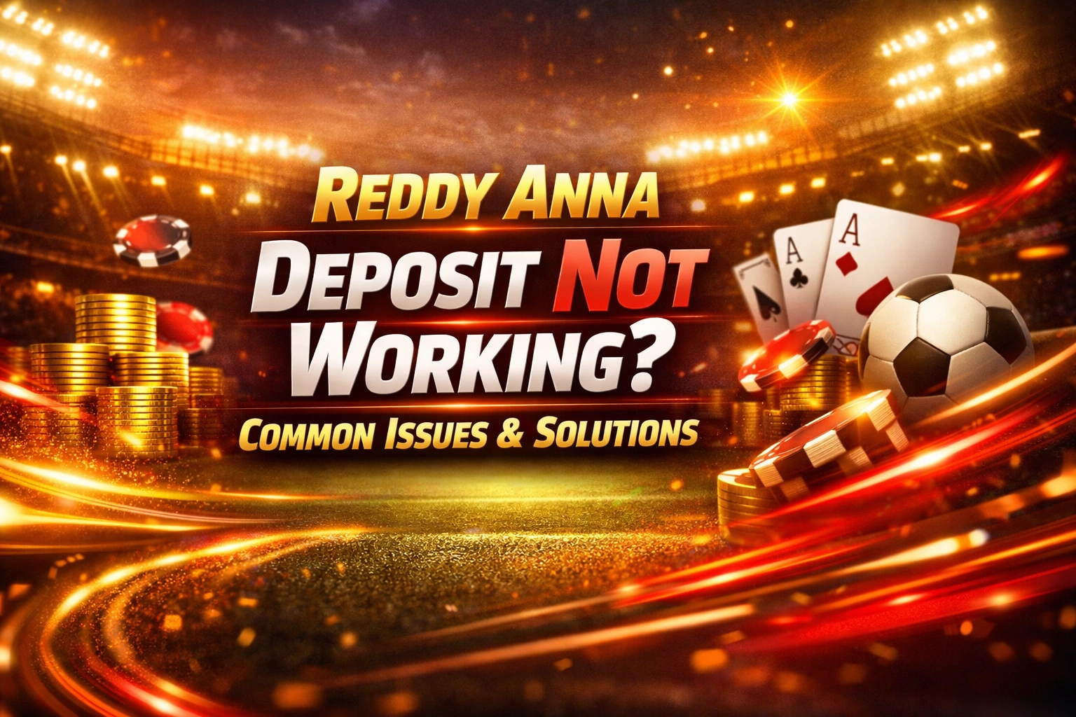 Read more about the article Reddy Anna Deposit Not Working? Common Issues & Solutions