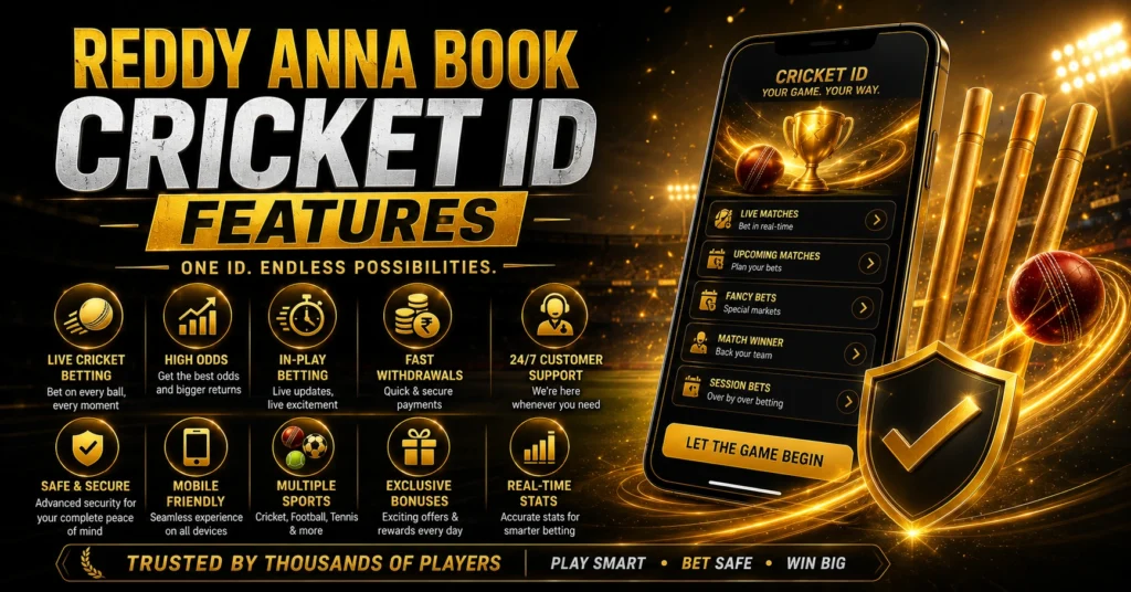 Reddy Anna Cricket ID