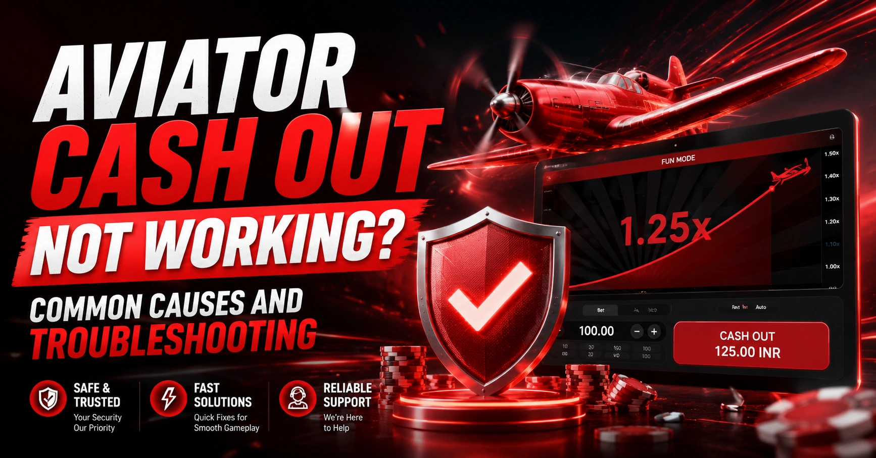 Aviator Cash Out Not Working