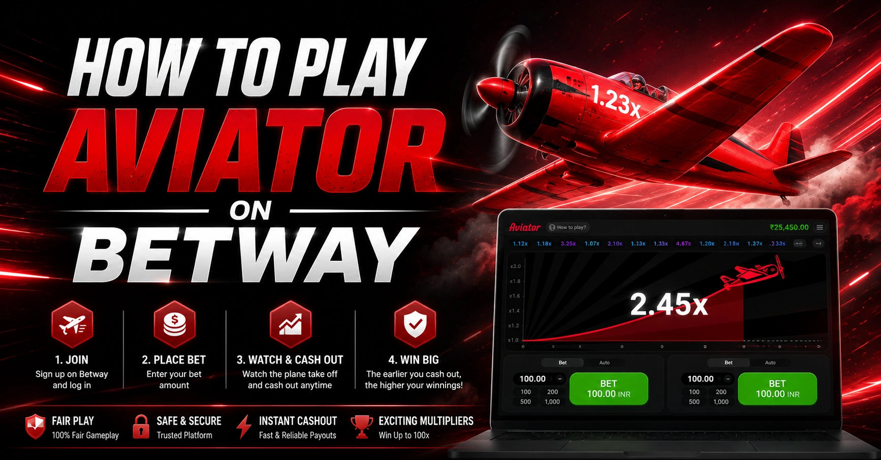How to Play Aviator Game on Betway