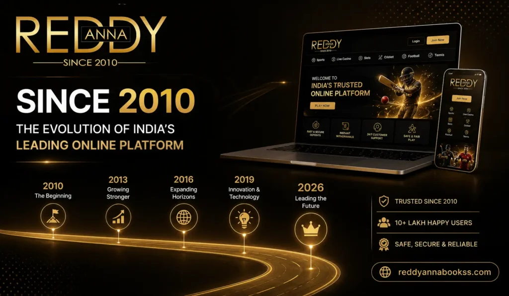 Reddy Anna Since 2010 The Evolution of India’s Leading Online Platform